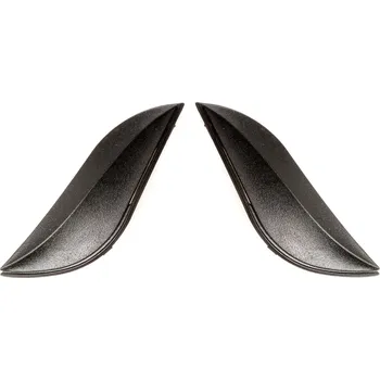 Helma na motorku Čelní kryty vrchní ventilace pro přilby reflex, cassida - čr (černá matná, pár)