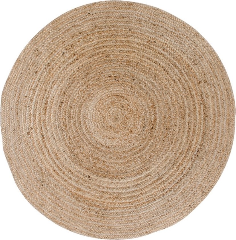 Nordic Living Přírodní jutový koberec Conal 120 cm