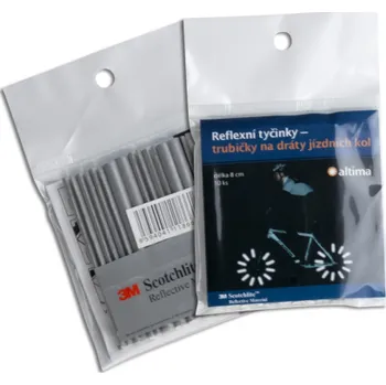 Bezpečnostní odrazky na dráty Altima stříbrné