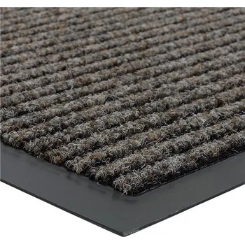 Rohožka Hnědá vnitřní čistící rohož FLOMA Everton - D 40cm, Š 60cm a V 0,6cm 81715033