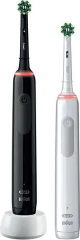 Elektrický zubní kartáček Oral-B Pro 3 3900 černý a bílý
