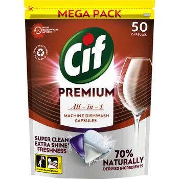 Tableta do myčky Cif Premium All-in-1 Regular