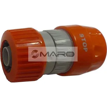 Hadicová spojka Siroflex Rychlospojka se stop ventilem, plastová 1/2", 4451000.02