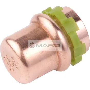 Instalatérský materiál KAN-therm Copper V Víčko Cu lisovací SP5301V pro vodu/topení 18 mm, 2261250010