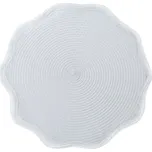 Prostírání kulaté OTELO bílá Ø 38 cm Mybesthome