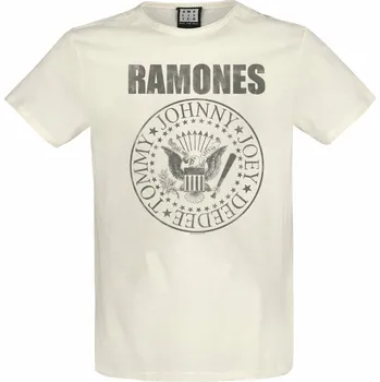Pánské tričko Tričko metal pánské Ramones - VINTAGE SHIELD - AMPLIFIED - ZAV210RAM_VW - XS