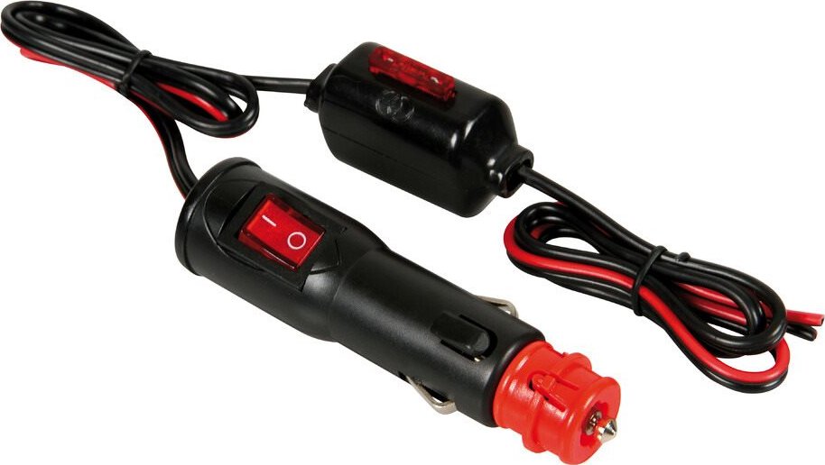 Lampa 98090 – Spinotto Accendisigari 12V/24V Con Fusibile Esterno E Doppia Presa 12/24V