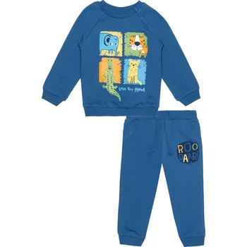 Chlapecká mikina Chlapecká tepláková souprava - Winkiki WNB 11962, modrá Barva: Modrá, Velikost: 74