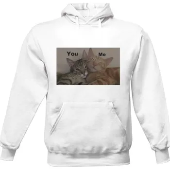 Pánská mikina Pánská mikina s kapucí s potiskem Men Hoodie You & Me pánské