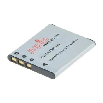 Bateriový grip pro fotoaparát Baterie Jupio NP-120 pro Casio 600 mAh