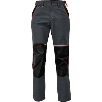 montérky CERVA KALHOTY KNOXFIELD LADY ANTRACIT/ČERVENÁ 38