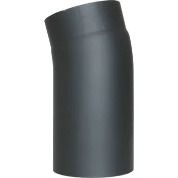 Kouřovod HARK kouřovod, koleno FF Ø 150/165°/2 mm - 316x172 mm, graphit