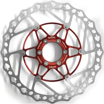 Brzda na kolo brzdový kotouč A2Z TY-SPV 180mm centerlock červený