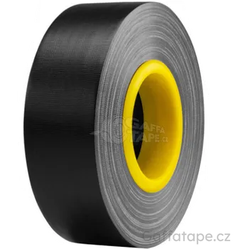 Lepicí páska Gaffa tape - DEFENDER® černá lesklá, EXA-TAPE® s ERGO-jádrem