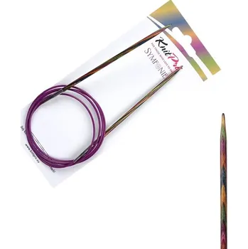Jehlice KnitPro Symfonie kruhové fixní jehlice 3,5mm 120cm (KnitPro Symfonie kruhové jehlice 3,5mm 120cm)