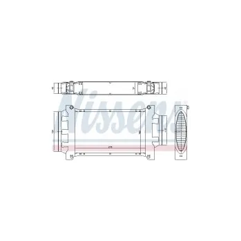 Chladič motoru Chladič turba NISSENS 96677