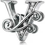 Elenys stříbrný přívěsek Písmeno V