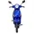 Racceway E-Moped 12 Ah 250 W, lesklý modrý