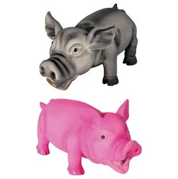 Hračka pro psa Hračka pes Prase domácí pískací latex 17cm TR