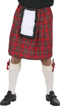 Karnevalový kostým Widmann Skotský kostičkovaný kilt