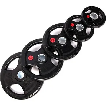 eFitness Kotouč olympijský pogumovaný 15 kg