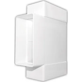 Ventilace MultiVac PVC T kus 90° 120x60 mm