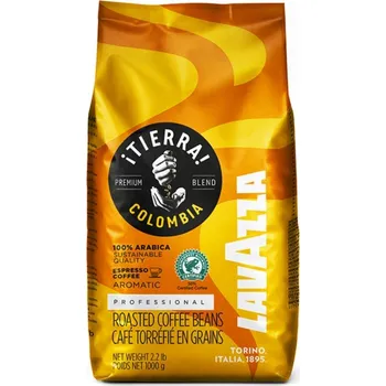 Káva Lavazza Tierra Colombia zrnková 1 kg