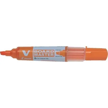 Popisovač na bílou tabuli Pilot V-Board Master, oranžová, 2,3mm, klínový hrot
