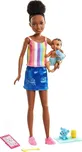 MATTEL Barbie Chůva s tílkem a miminko