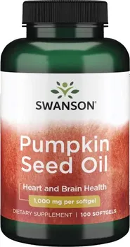 Přírodní produkt Swanson Pumpkin Seed Oil 1000 mg 100 cps.