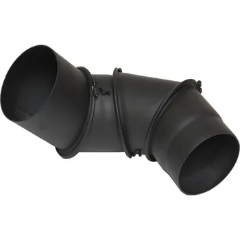 Kouřovod HARK kouřovod, koleno STD regulovatelné Ø 150/2 mm - 4 dílné, graphit