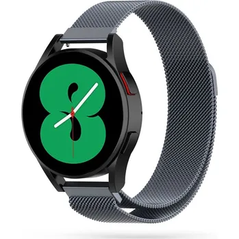Příslušenství k chytrým hodinkám Tech-Protect Řemínek pro Samsung Galaxy Watch 40mm / 42mm / 44mm / 46mm - Tech-Protect, Milaneseband Gray