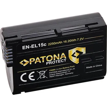 PATONA baterie pro foto Nikon EN-EL15C 2600mAh Li-Ion Protect
