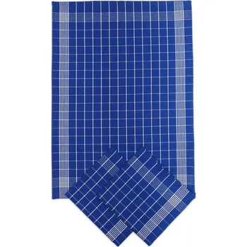 Utěrka Sleep-well Utěrky bavlněné - Negativ modro - bílá 50x70cm 3ks