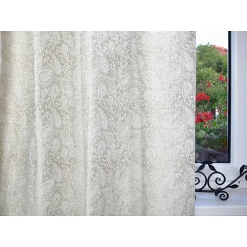 Snový svět Lněný závěs Amarylis - 150 cm