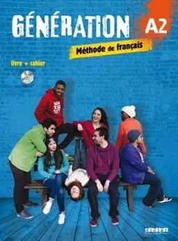 Francouzský jazyk Génération A2: Méthode de français - Marie-Noëlle Cocton (2016, brožovaná) + CD + DVD