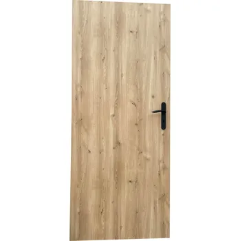 Interiérové dveře SOFT interiérové dveře plné, folie dub horský (interiérové dveře, dekor horský dub ve čtyřech různých šířkách)