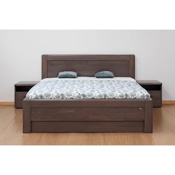 BMB ADRIANA FAMILY - masivní buková postel, buk masiv