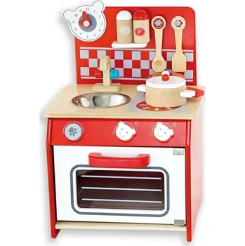 Dřevěná hračka Andreu Toys Dětská kuchyňka Medvídek