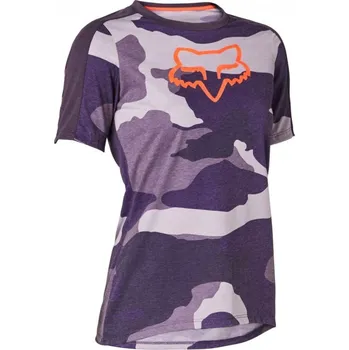 cyklistický dres Fox dámský dres Ranger Dr Ss Jersey, Dark Purple Velikost S