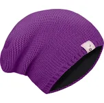 Unuo Dívčí čepice pletená - Unuo, fialová Barva: Fialová, Velikost: M ( 49-52cm )