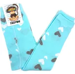 Dětské bavlněné legíny TREPON EVELÍNKA Mintové 92-98