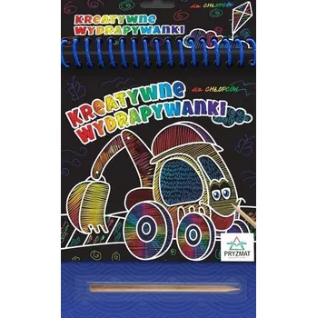 Cizojazyčná kniha Kreatywne wydrapywanki dla chłopców - praca zbiorowa