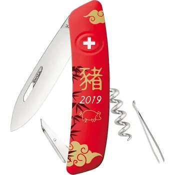 kapesní nůž Swiza švýcarský nůž D01 Chinese New Year 2019 Red KNI.1001.0CN1