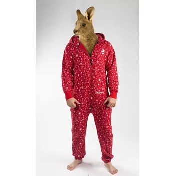 Dámský overall Dupačky red stars XL - červená