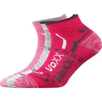 VoXX Boma Lonka Litex+Dětské ponožky VoXX REXÍK 01 - balení 3 páry v barevném mixu, Dětské ponožky VoXX REXÍK 01 - balení 3 páry v barevném mixu, VoXX, 113644 23-25 (35-38) mix B/holka