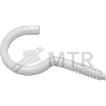 Vrut MTR Hák s vrutem bílý Varianta: Hák s vrutem bílý 25x2,6mm bílý lak