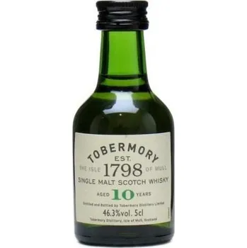 Whisky MINI Tobermory 10YO 0,05l 46,3%