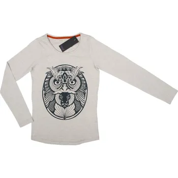 Dívčí tričko Emoi dívčí bílé tričko se sovou Velikost: 164
