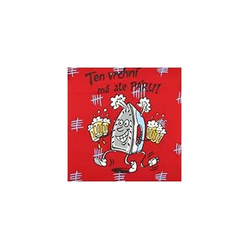 Pánské spodní prádlo Pánské trenýrky - ANDRIE PS 5556, vel. M - 3XXL Barva: Červená, Velikost: 46/48-M